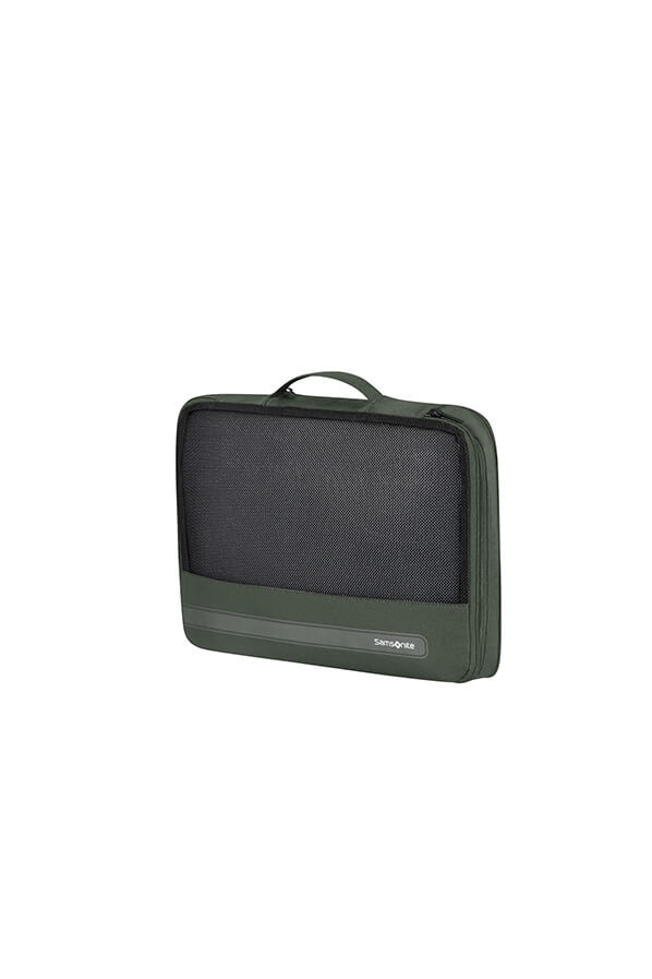 Samsonite Ta Revolution Set of 3 Packing Cubes  Green Samsonite Ta Revolution Set of 3 Packing Cubes  Green