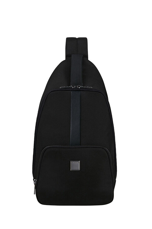 Samsonite Sacksquare Sling Bag M  Black Samsonite Sacksquare Sling Bag M  Black