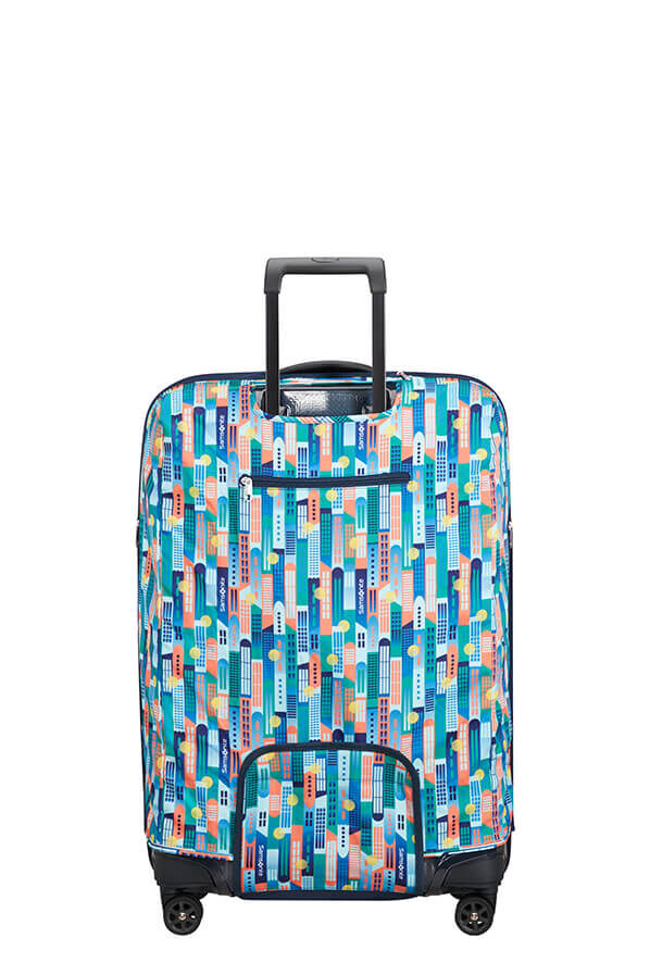 Samsonite Ta Revolution Foldable Luggage Cover L  City Print
