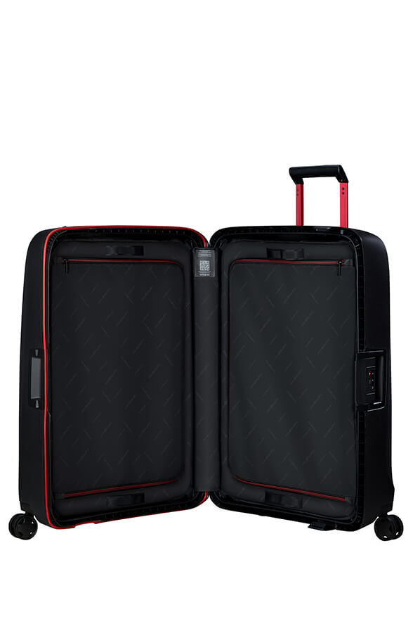 Samsonite Essens Spinner 75cm  Charcoal/Red Samsonite Essens Spinner 75cm  Charcoal/Red