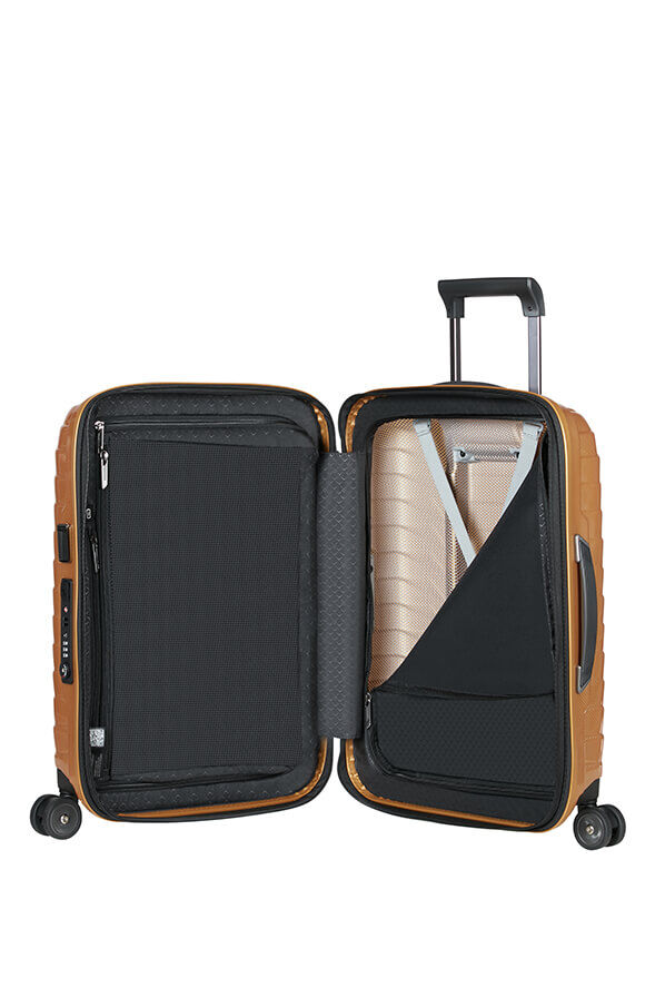 Samsonite Proxis Spinner Expandable 55cm  Honey Gold Samsonite Proxis Spinner Expandable 55cm  Honey Gold