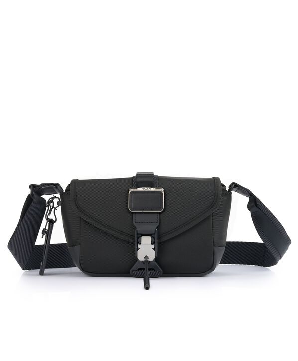 TUMI Alpha Bravo COMPASS FLAP CROSSBODY  Black TUMI Alpha Bravo COMPASS FLAP CROSSBODY  Black