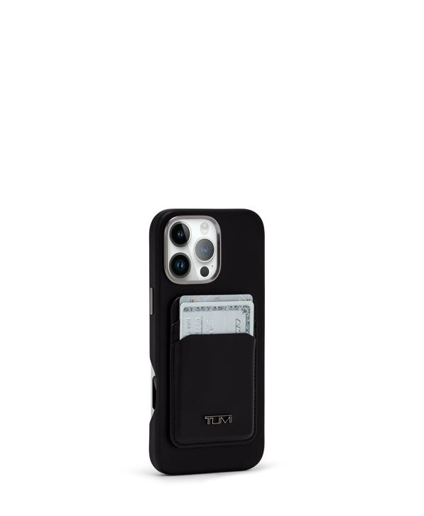 TUMI Funda con tarjetero MagSafe para iPhone 16 Pro Max