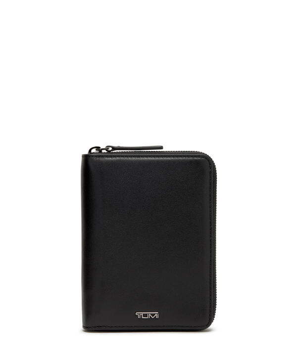 TUMI Belden ZIP-AROUND PASSPORT CASE Black TUMI Belden ZIP-AROUND PASSPORT CASE Black