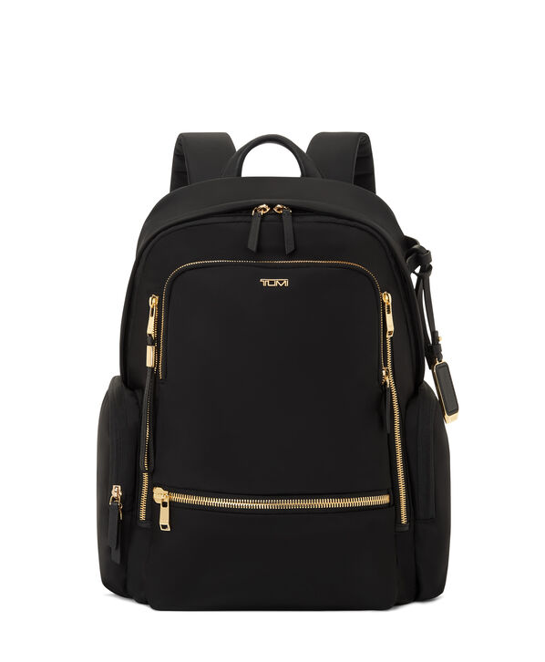 TUMI Voyageur CELINA BACKPACK  Black/Gold TUMI Voyageur CELINA BACKPACK  Black/Gold