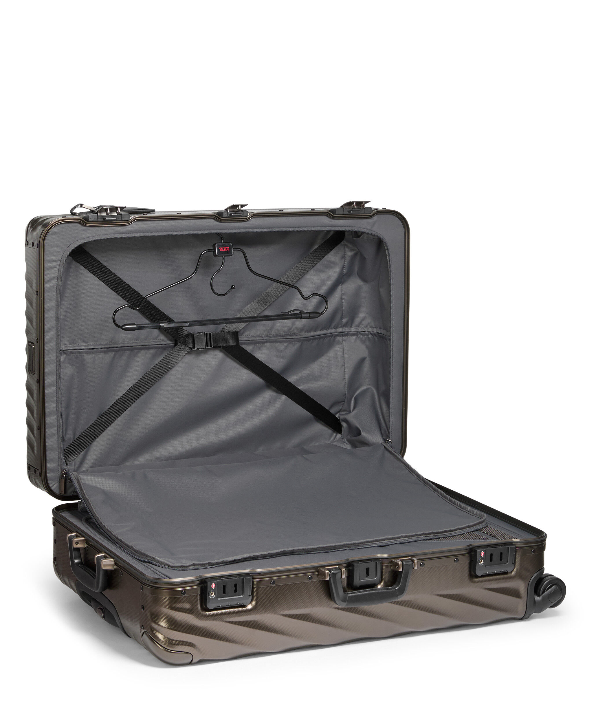 19 Degree Aluminium Checked Luggage 77.5 cm