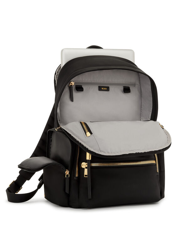 TUMI Voyageur CELINA BACKPACK  Black/Gold TUMI Voyageur CELINA BACKPACK  Black/Gold