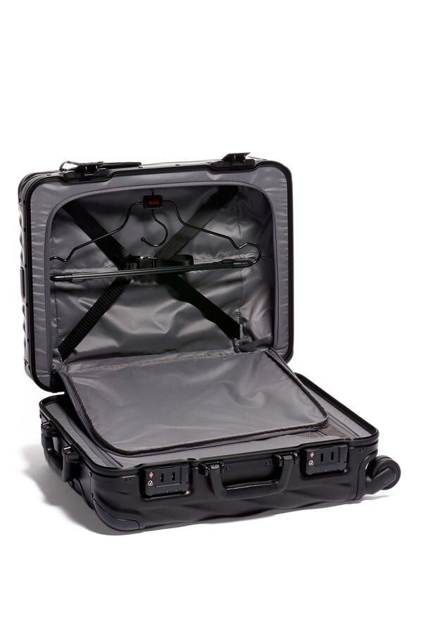 TUMI 19 Degree Aluminium CONTINENTAL CARRY-ON Matte Black